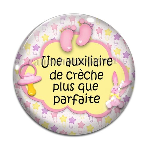 Cabochon auxiliaire de crèche parfaite, cabochon résine, verre rond différente taille
