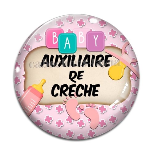 Cabochon auxiliaire de crèche, cabochon résine, verre rond différente taille