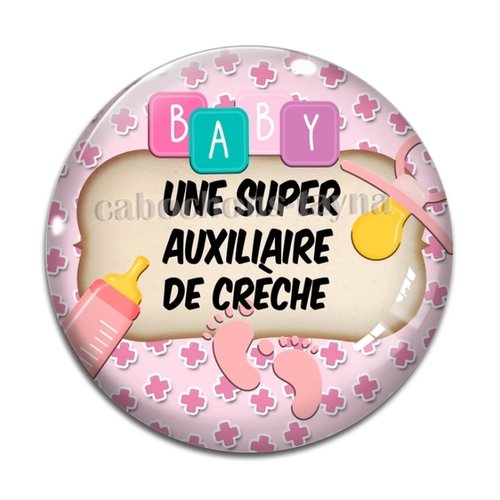 Cabochon auxiliaire de crèche, cabochon résine, verre rond différente taille