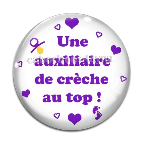Cabochon auxiliaire de crèche, cabochon résine, verre rond différente taille