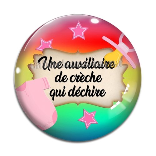 Cabochon auxiliaire de crèche, cabochon résine, verre rond différente taille