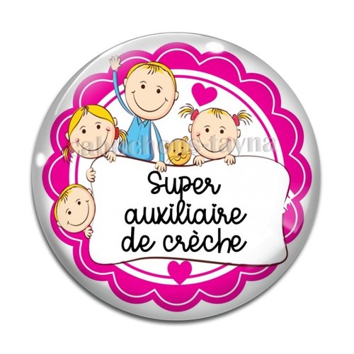 Cabochon auxiliaire de crèche, cabochon résine, verre rond différente taille