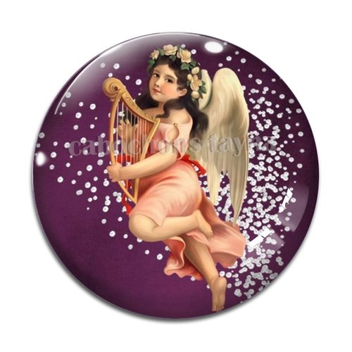 Cabochon ange, cabochon résine ou verre rond différente taille