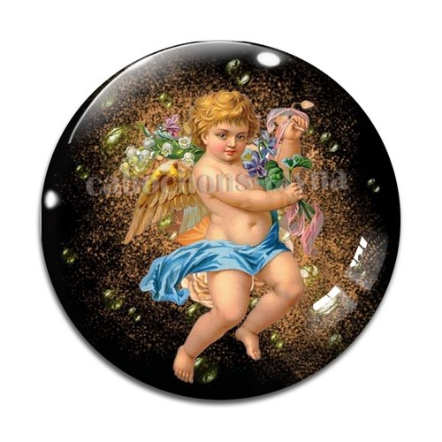 Cabochon ange, cabochon résine ou verre rond différente taille