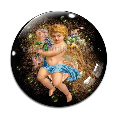 Cabochon ange, cabochon résine ou verre rond différente taille