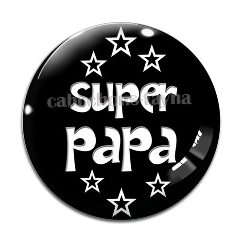 Cabochon super papa, cabochon résine ou verre rond différente taille