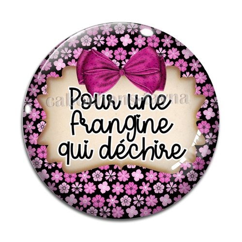 Cabochon frangine qui déchire, cabochon résine, verre rond différente taille