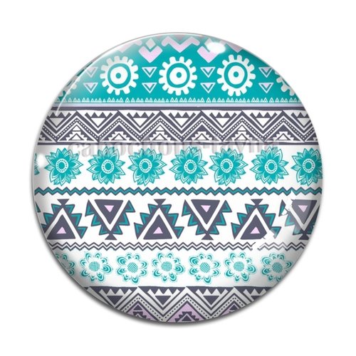 Cabochon tribal, cabochon résine, verre rond différente taille