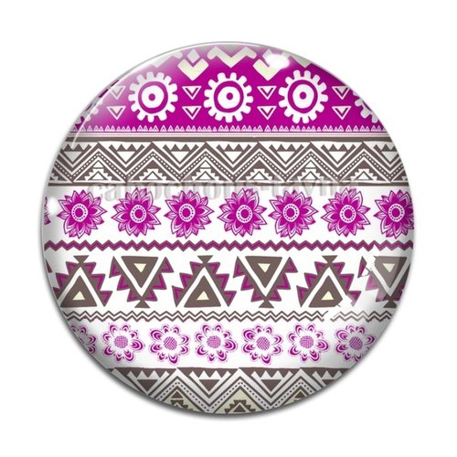 Cabochon tribal, cabochon résine, verre rond différente taille