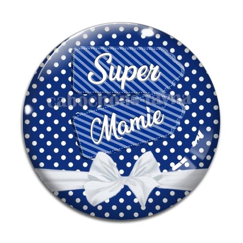 Cabochon super mamie, cabochon résine, verre rond différente taille