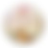 Cabochon pâtisserie, cabochon résine, verre rond différente taille