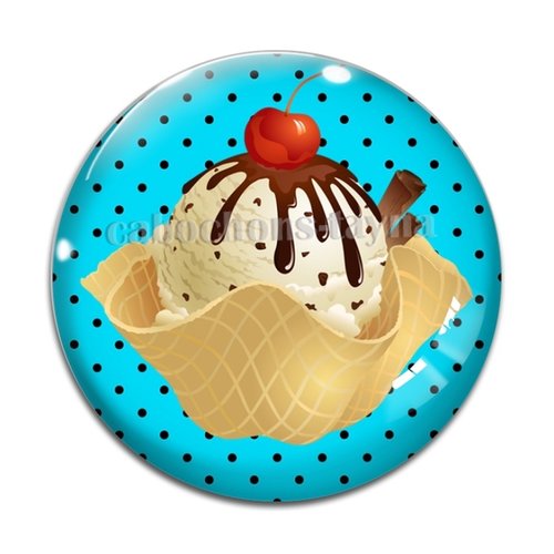 Cabochon glace, cabochon résine, verre rond différente taille