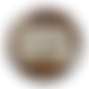 Cabochon cousine géniale, cabochon résine, verre rond différente taille