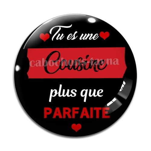 Cabochon cousine parfaite, cabochon résine, verre rond différente taille