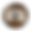 Cabochon une super nièce, cabochon résine, verre rond différente taille