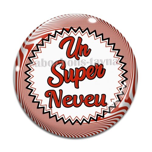 Cabochon super neveu, cabochon résine, verre rond différente taille