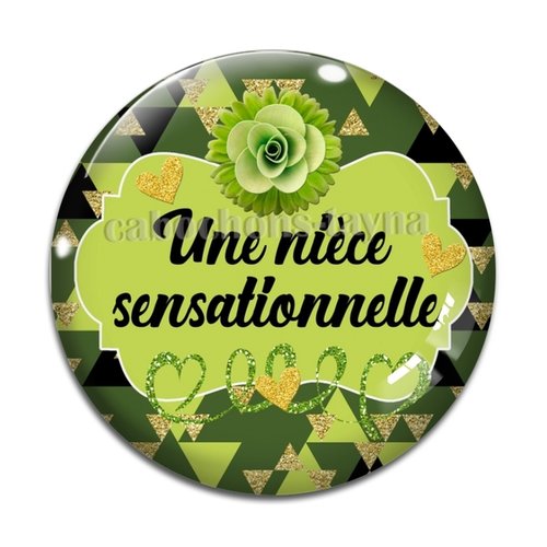 Cabochon nièce sensationnelle, cabochon résine, verre rond différente taille