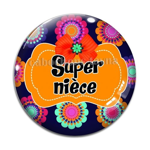 Cabochon super nièce, cabochon résine, verre rond différente taille