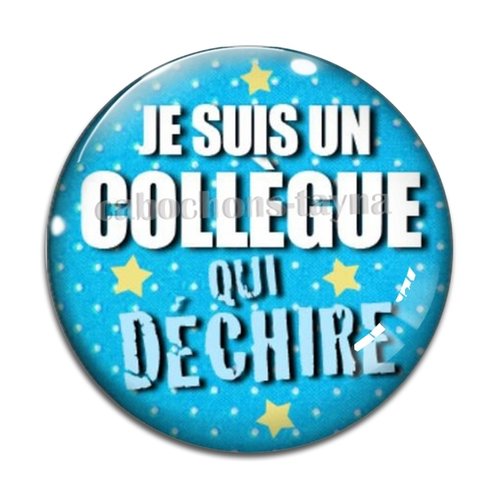 Cabochon collègue qui déchire, cabochon résine, verre rond différente taille