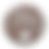 Cabochon collègue qui déchire, cabochon résine, verre rond différente taille