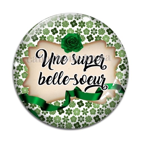 Cabochon super belle soeur, cabochon résine, verre rond différente taille