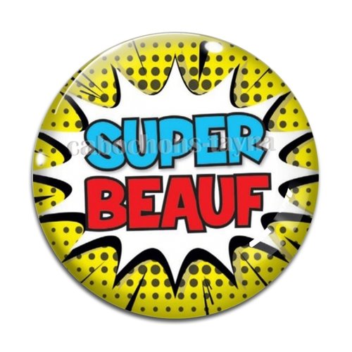 Cabochon super beauf, cabochon résine, verre rond différente taille