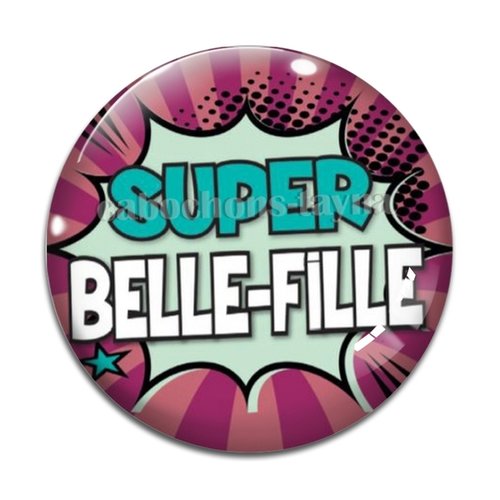 Cabochon super belle fille, cabochon résine, verre rond différente taille