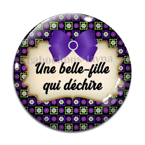 Cabochon belle fille qui déchire, cabochon résine, verre rond différente taille