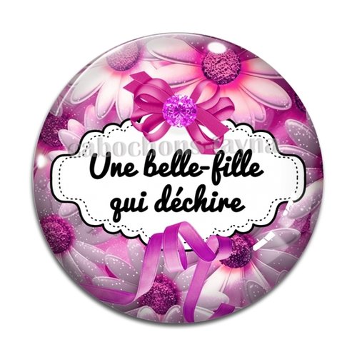 Cabochon belle fille qui déchire, cabochon résine, verre rond différente taille