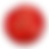 Cabochon fleur coquelicot, cabochon résine, verre rond différente taille