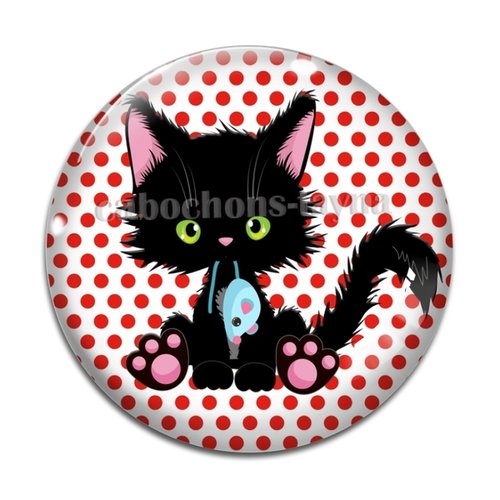 Cabochon chat, en résine ou en verre différente taille