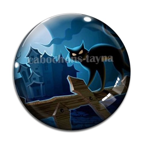 Cabochon chat, en résine ou en verre différente taille