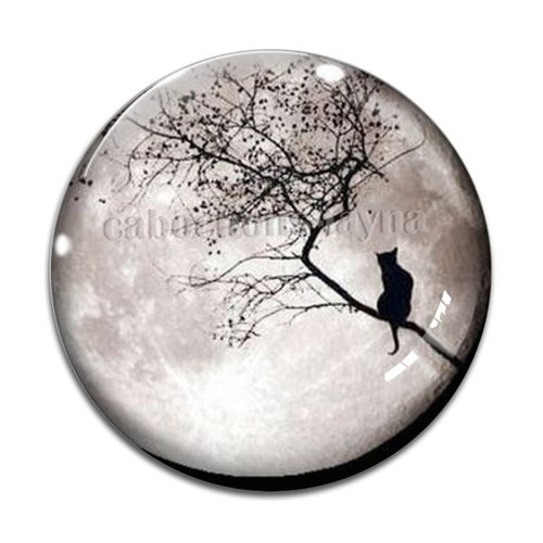 Cabochon chat, en résine ou en verre différente taille