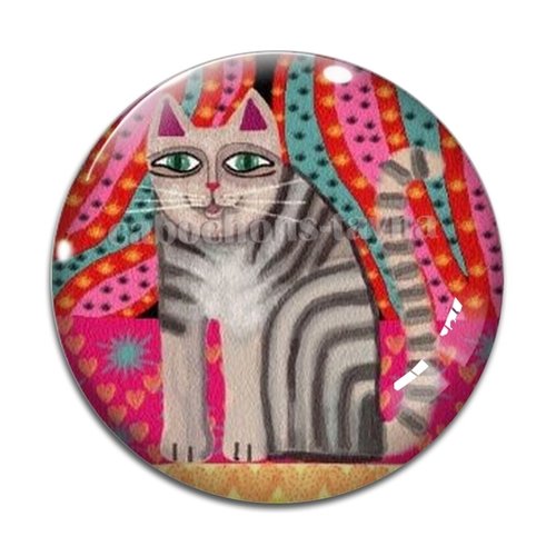 Cabochon chat, en résine ou en verre différente taille