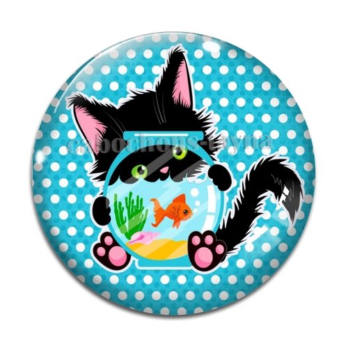 Cabochon chat, en résine ou en verre différente taille