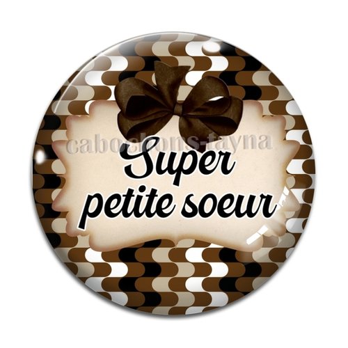 Cabochon super petite soeur, cabochon résine, verre rond différente taille