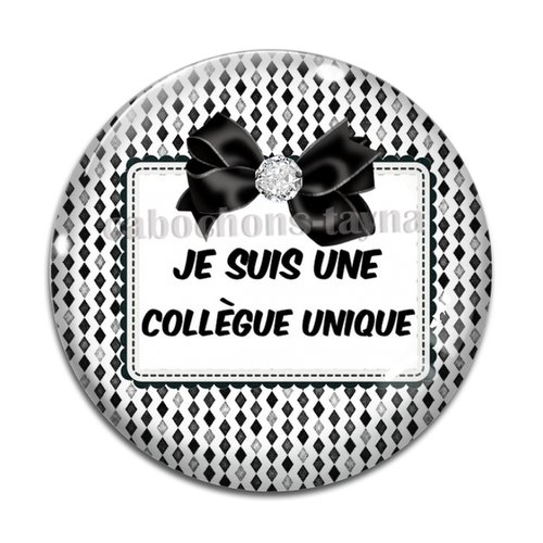 Cabochon collègue unique, cabochon résine, verre rond différente taille