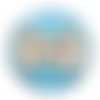 Cabochon collègue top du top, cabochon résine, verre rond différente taille