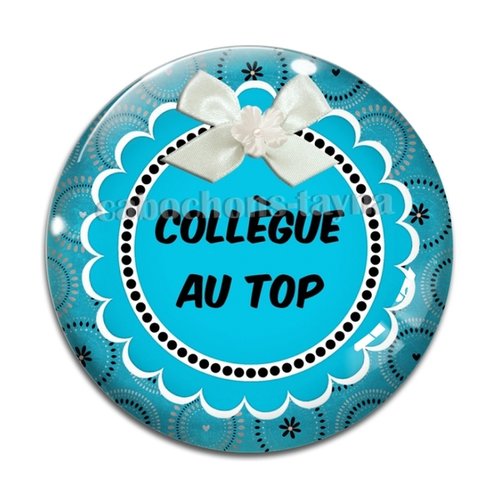 Cabochon collègue top, cabochon résine, verre rond différente taille
