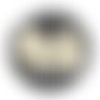 Cabochon coiffeuse qui déchire, cabochon résine - ou verre rond différente taille