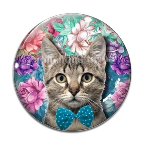 Cabochon chat, en résine ou en verre différente taille
