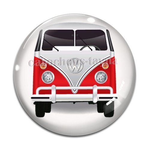 Cabochon van, en résine ou en verre différente taille