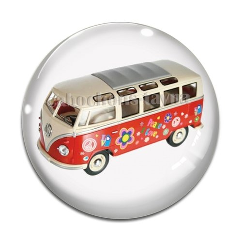 Cabochon van, en résine ou en verre différente taille