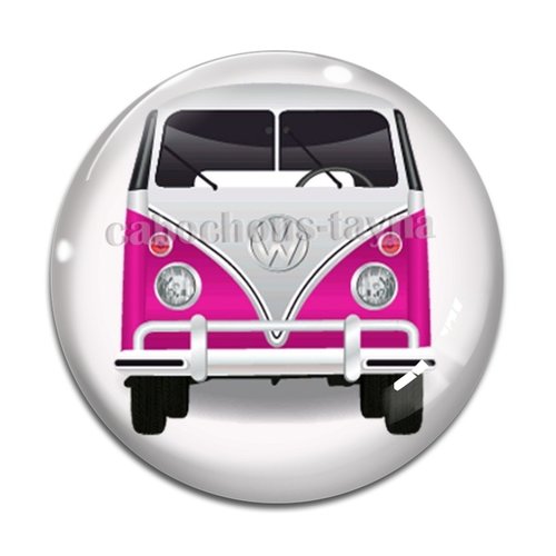 Cabochon van, en résine ou en verre différente taille