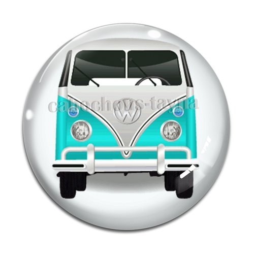 Cabochon van, en résine ou en verre différente taille