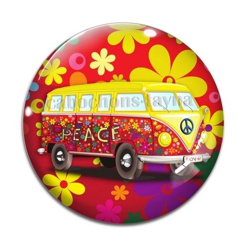Cabochon van, en résine ou en verre différente taille