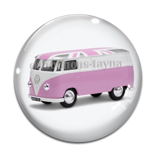 Cabochon van, en résine ou en verre différente taille