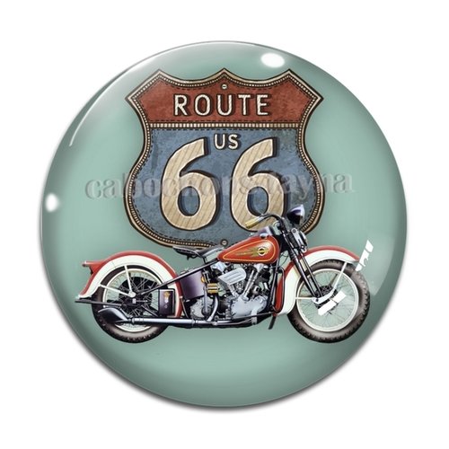 Cabochon moto, résine ou en verre différente taille