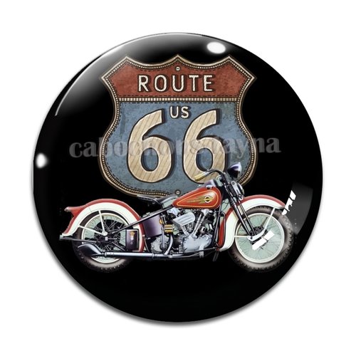 Cabochon moto, résine ou en verre différente taille