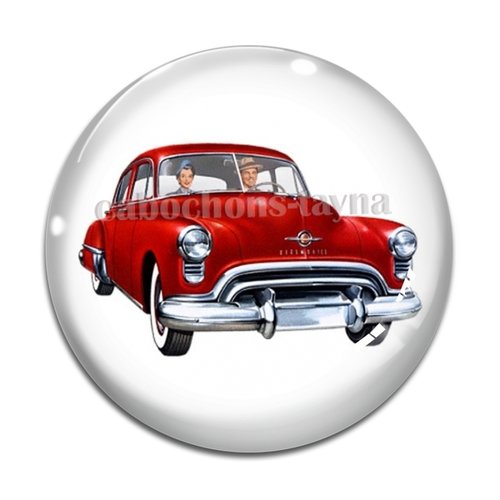 Cabochon voiture, en résine ou en verre différente taille